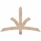 Ekena Millwork Davenport Smooth Timber Gable Bracket, Douglas Fir, 48"W x 30"H x 1 1/2"D x 3 1/2"F, 15/12 Pitch GBW048X30X0204DAV00SDF - alternate 1